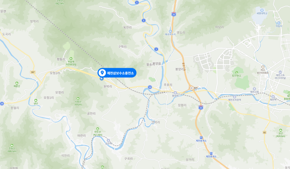 제천삼보수소충전소 이미지