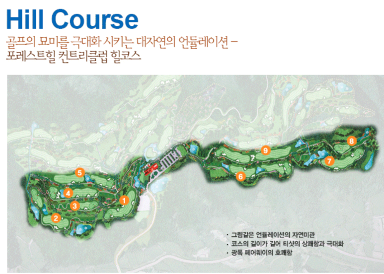 포레스트힐cc 이미지