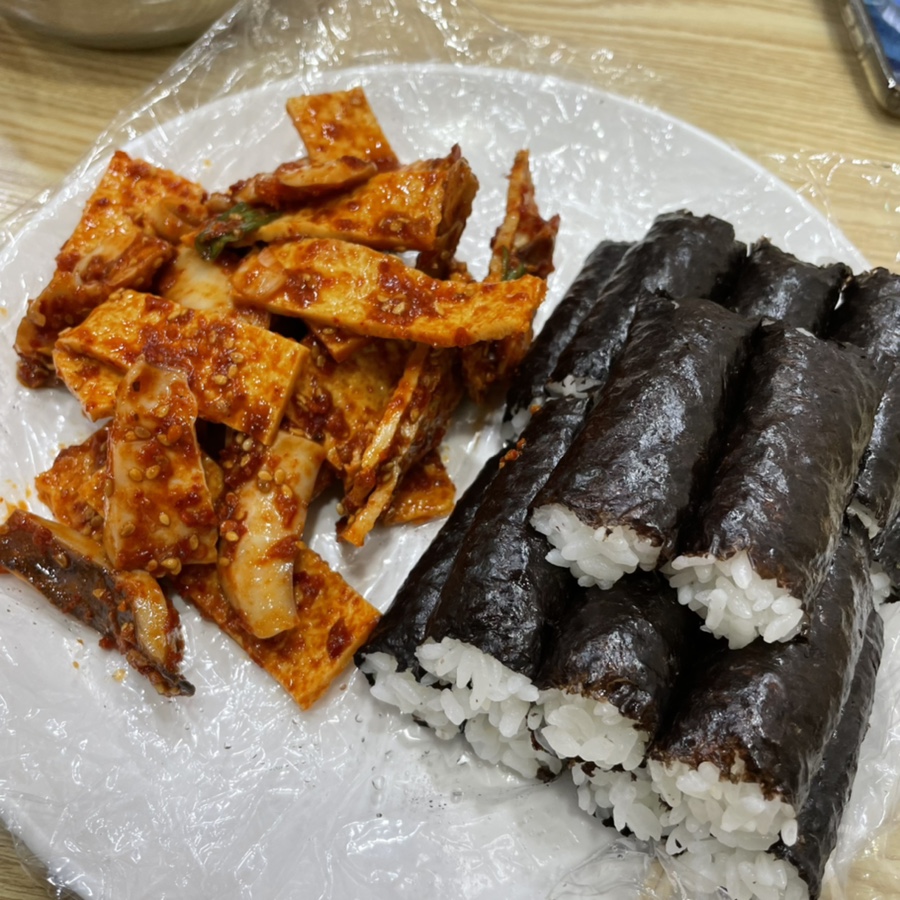 풍화김밥 이미지