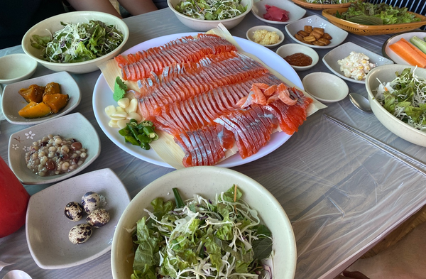 황둔수산송어장횟집 이미지