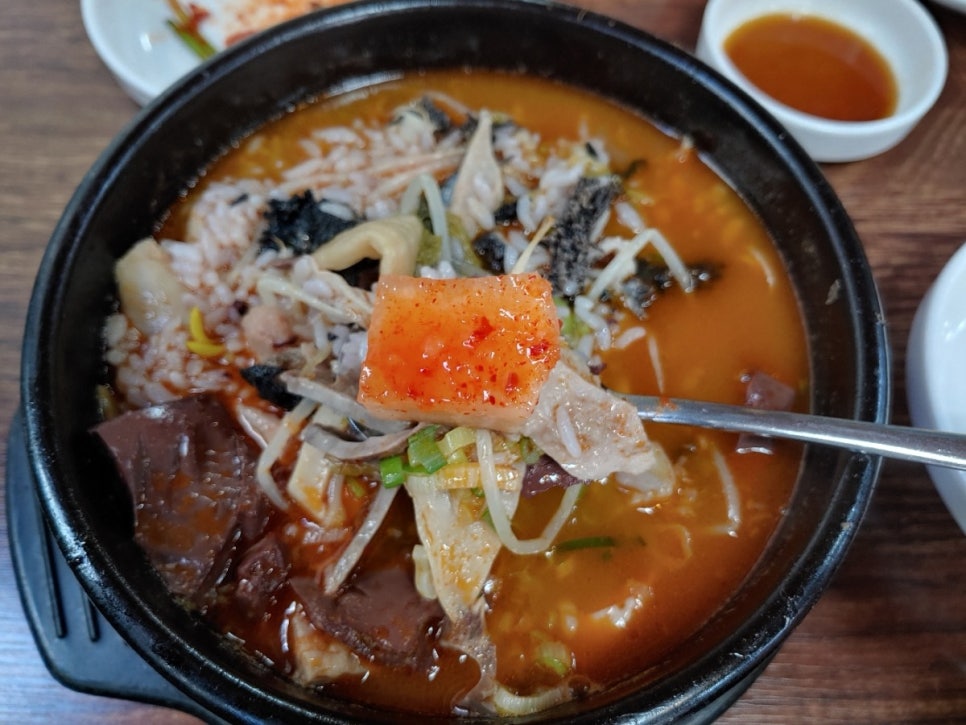 생활의달인 김영일 설농탕 이미지