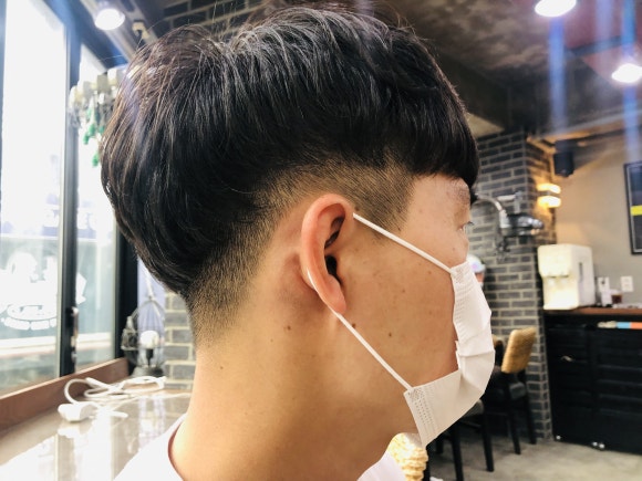 남성컷트 미 이미지