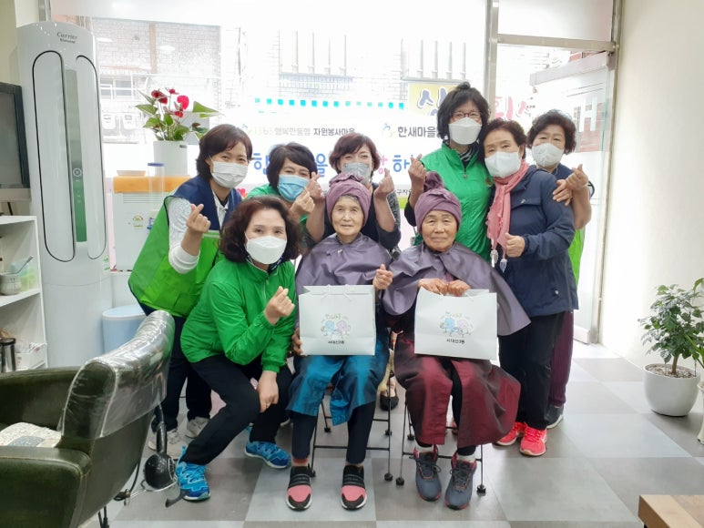 꽃:단장헤어 이미지