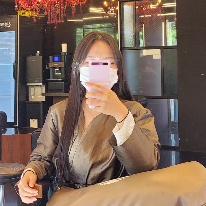 신승원컷앤컷홍대붙임머리 이미지