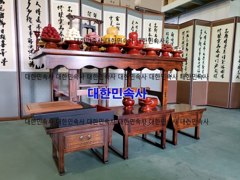 고려종가차례상 이미지