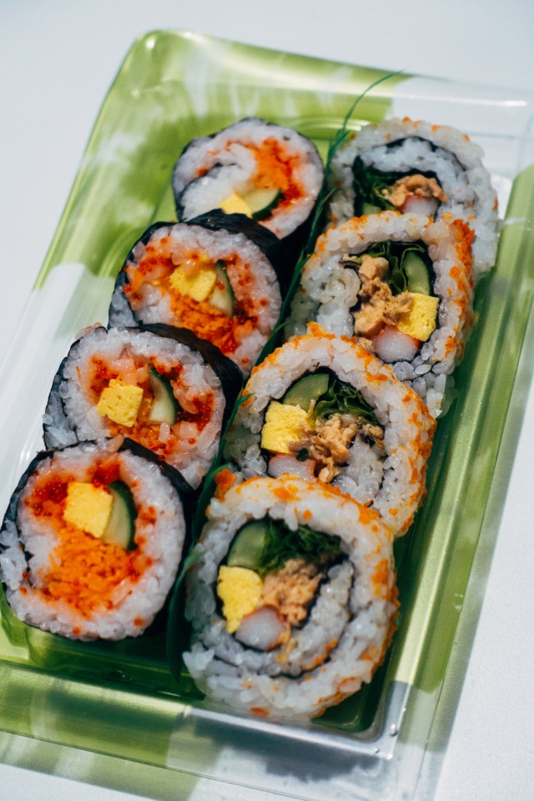 김밥꽁지 이미지