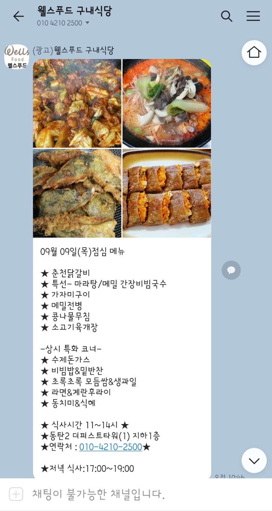 웰스푸드뷔페 이미지