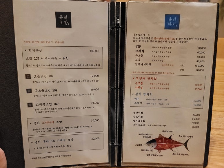 용하초밥참치 이미지
