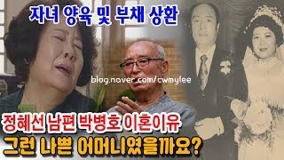 재혼 정혜선 배우 정혜선