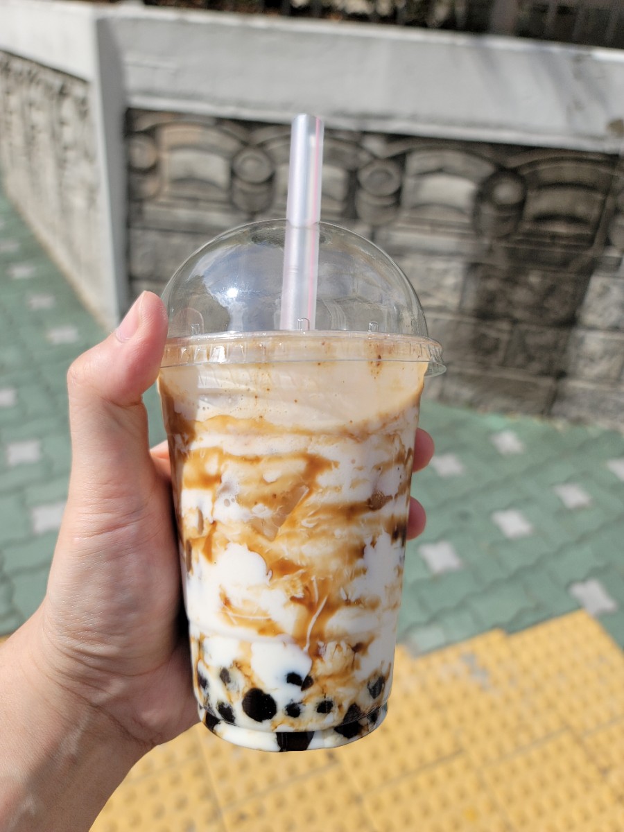 몽키버블티 이미지