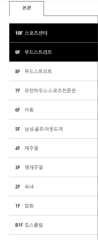 뉴코아바쏘옴므 이미지