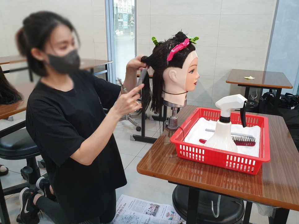 션헤어 이미지