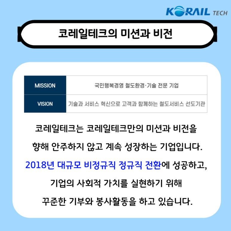 코레일테크(주) 이미지