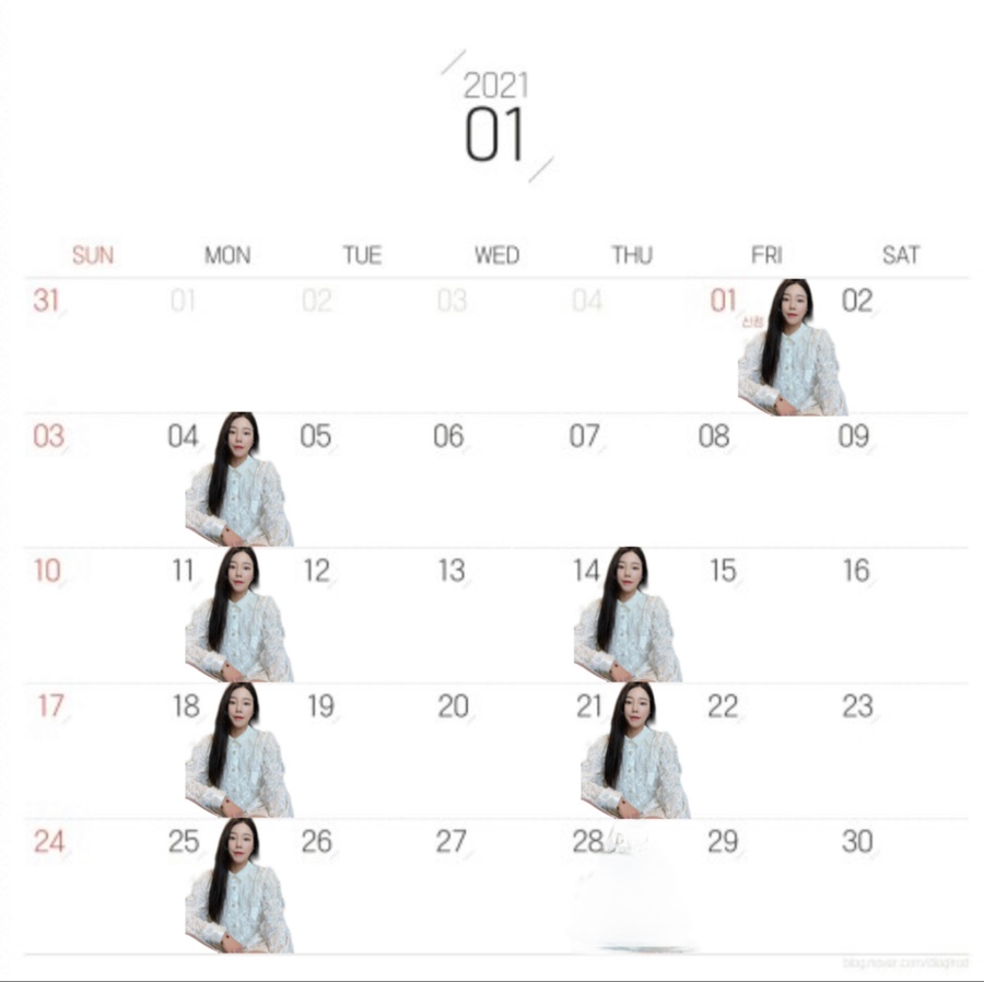 블레싱헤어 이미지