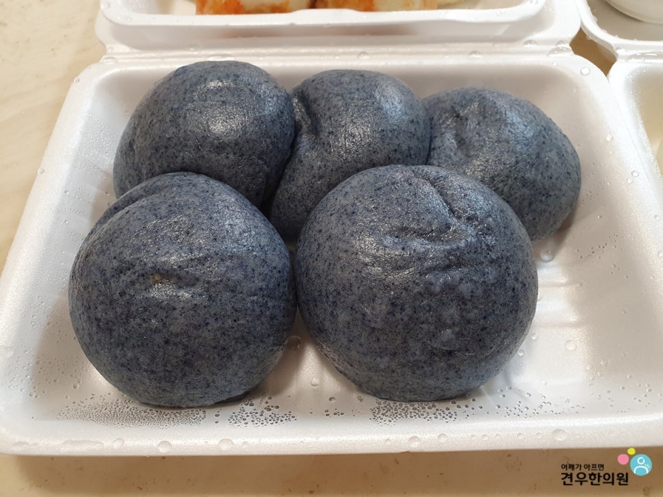 시장찐빵 이미지