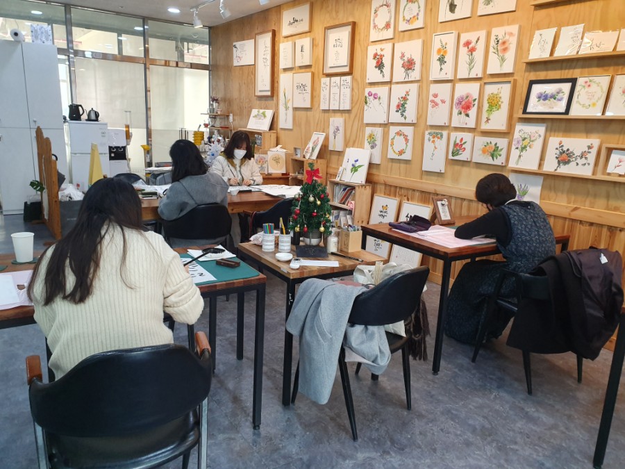 대구혁신미인캘리그라피 이미지