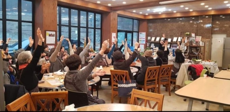 중년여성농업인경남지회 이미지