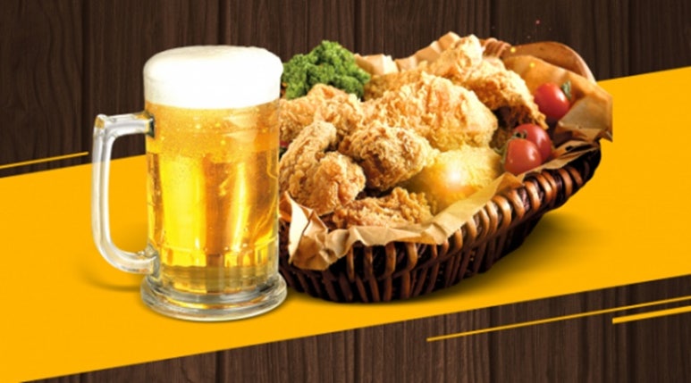 맥주먹는닭 이미지