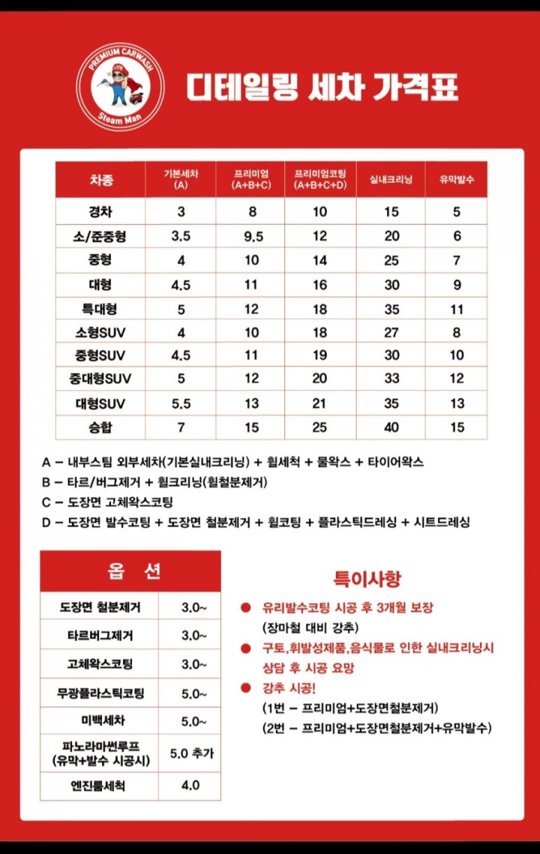 스팀맨스팀세차 이미지