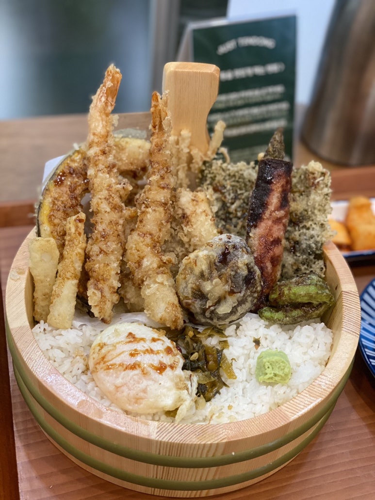 저스트텐동 이미지