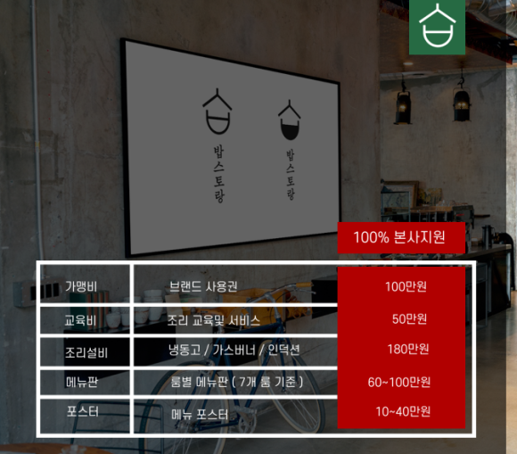 밥스토랑 이미지