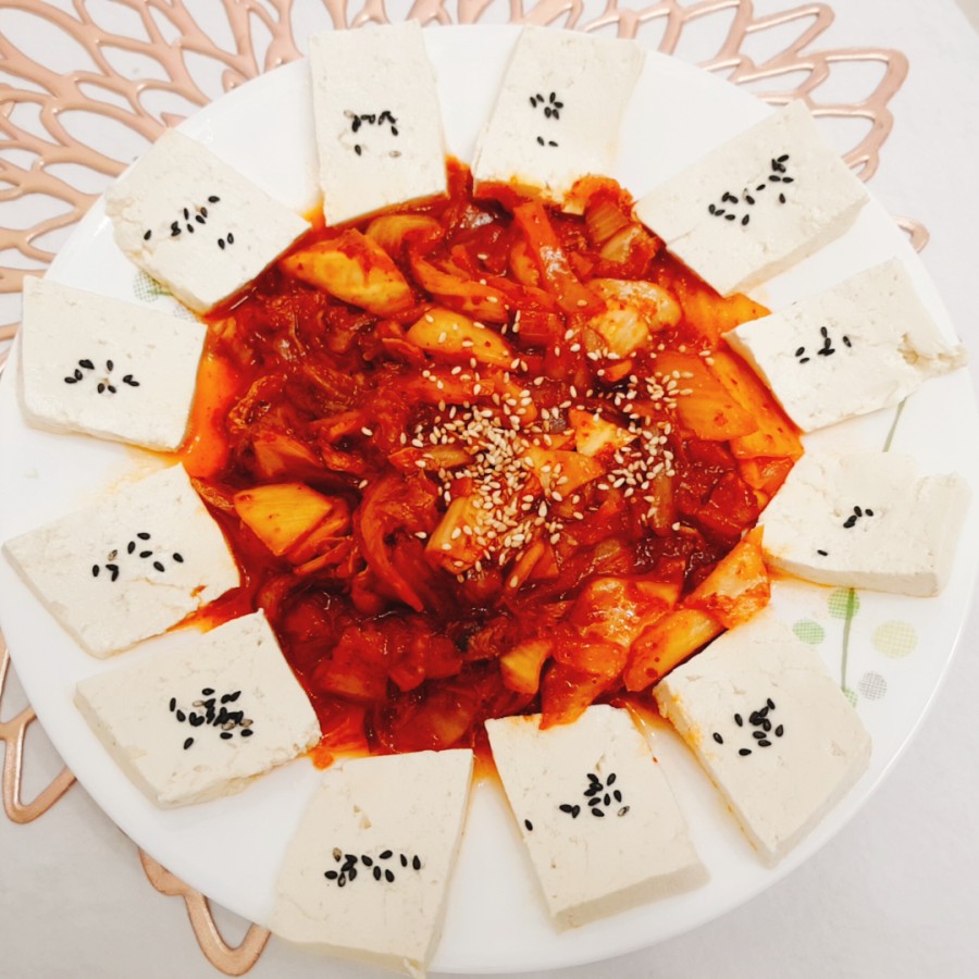오늘, 한 두부 이미지