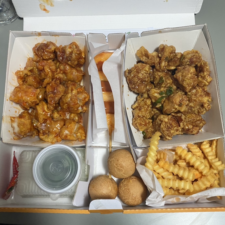 둘마리깻잎순살치킨 이미지