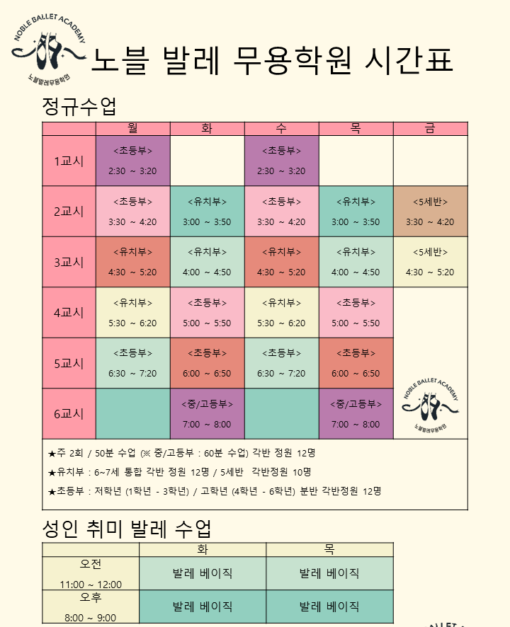 노블발레무용학원 이미지