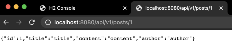 조회 api 결과