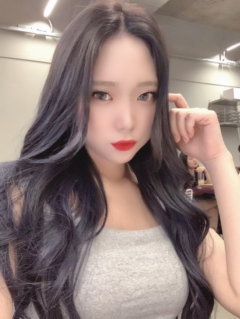 헤어모델 이미지