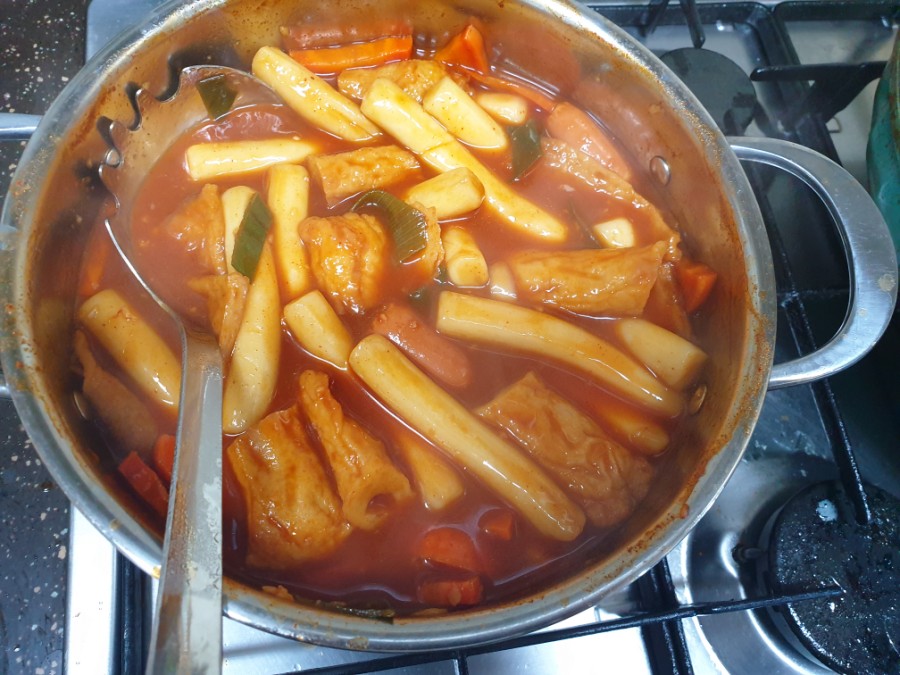 귀신떡볶이 이미지
