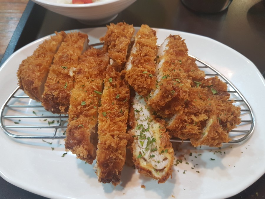 디오 파스타 돈까스 이미지