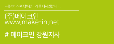 메이크인강원지사 이미지