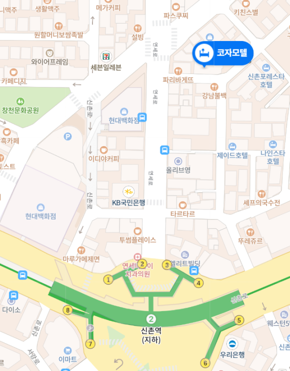 코자모텔 이미지