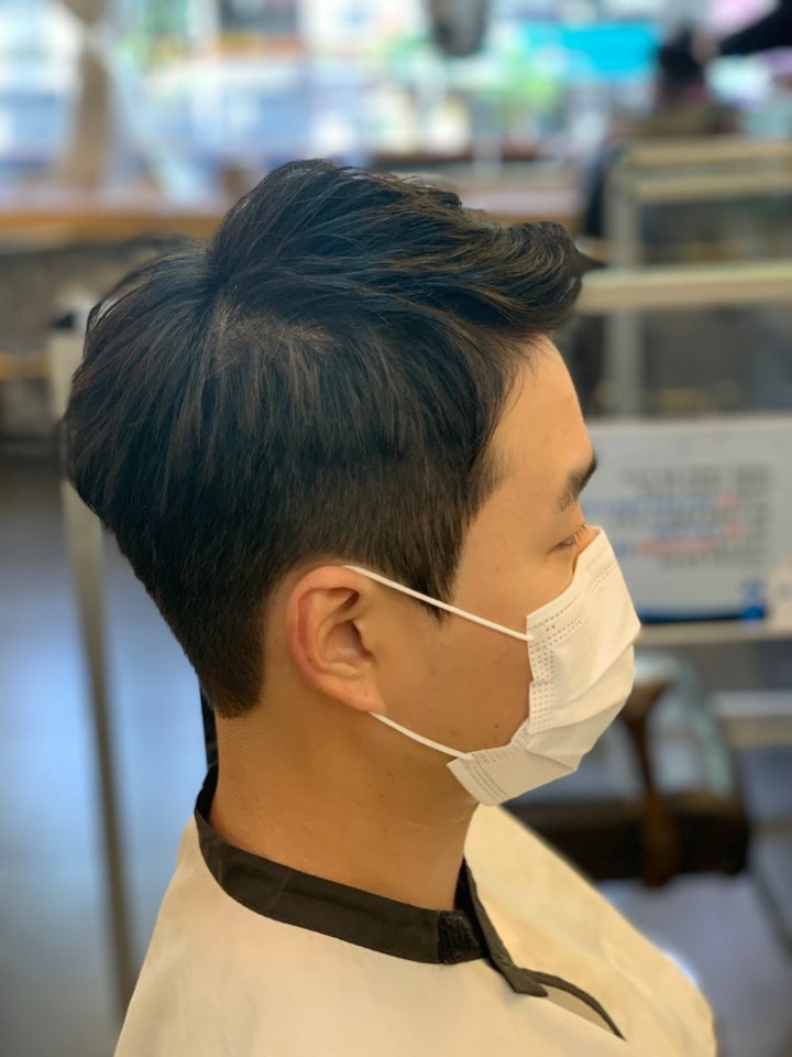 남성컷트 이미지