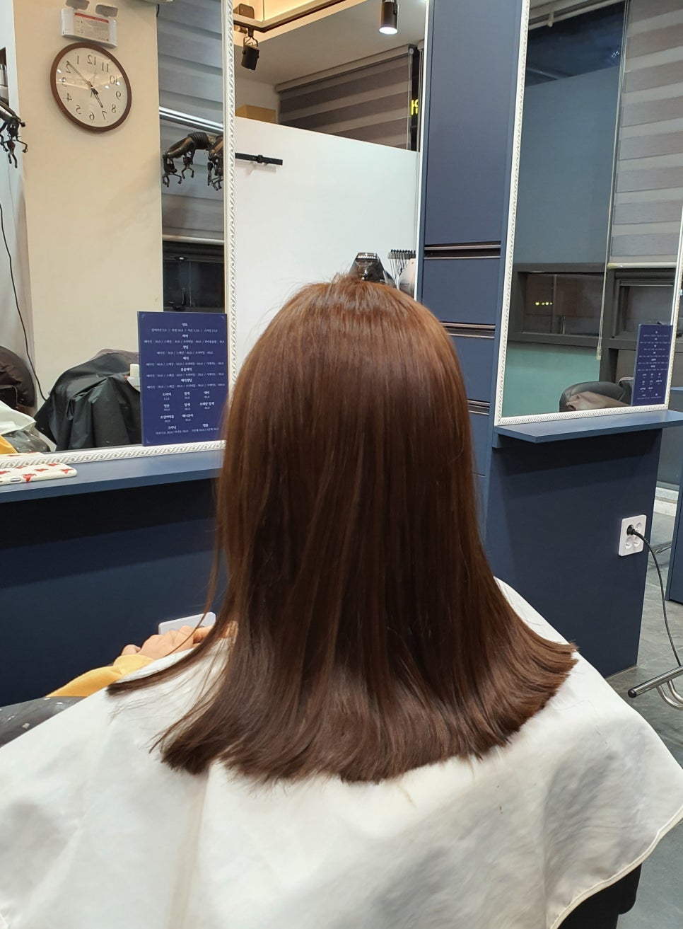 머리카락헤어샾 이미지