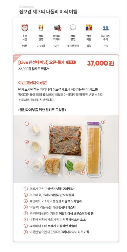 나폴리키친 이미지