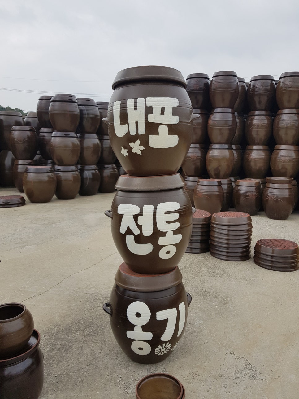 전통옹기 이미지