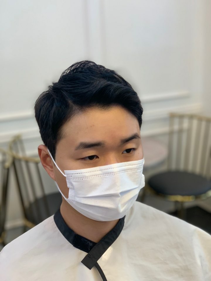 남성컷트 이미지