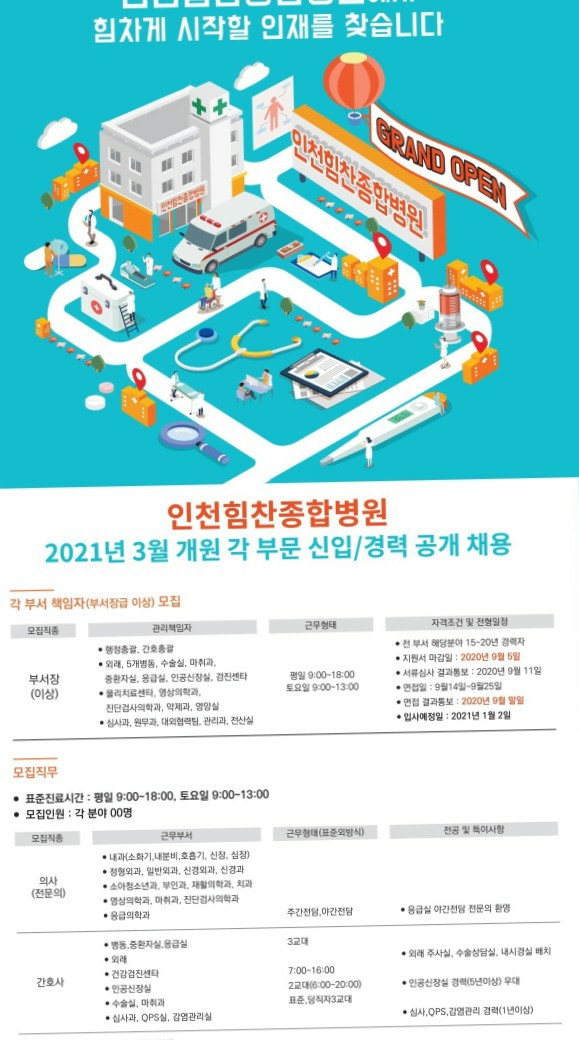 상원의료재단인천힘찬종합병원 이미지