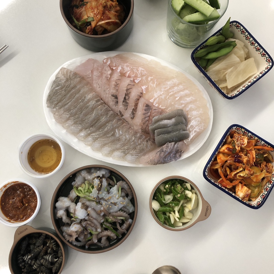 파닥파닥회참치 이미지