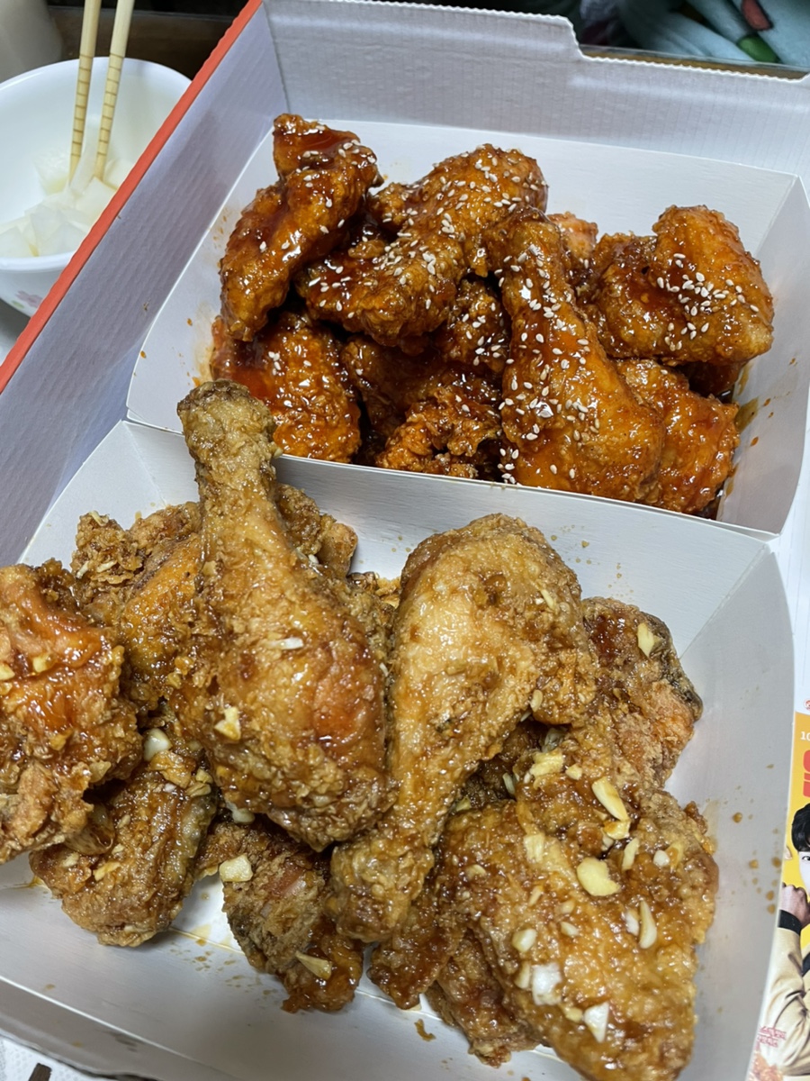 티바두마리치킨 이미지