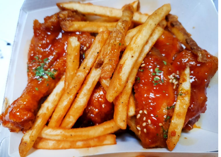 해바라기치킨 이미지