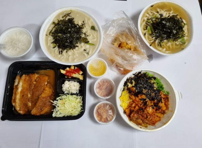 산들김밥 이미지