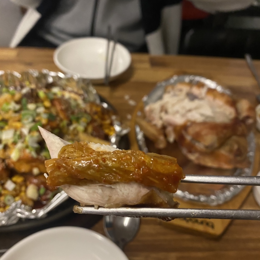 한방바베큐통닭 이미지