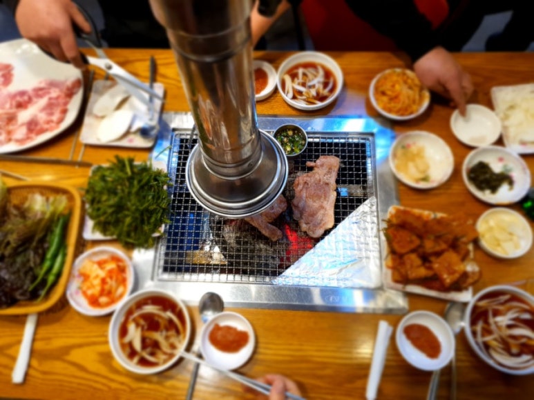 참숯맛뒤통구이 이미지
