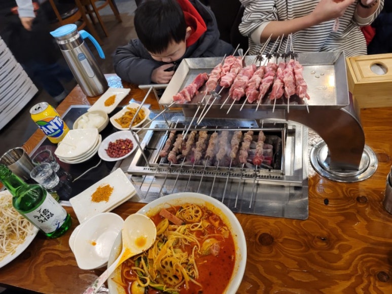올리바바양꼬치배곧점 이미지