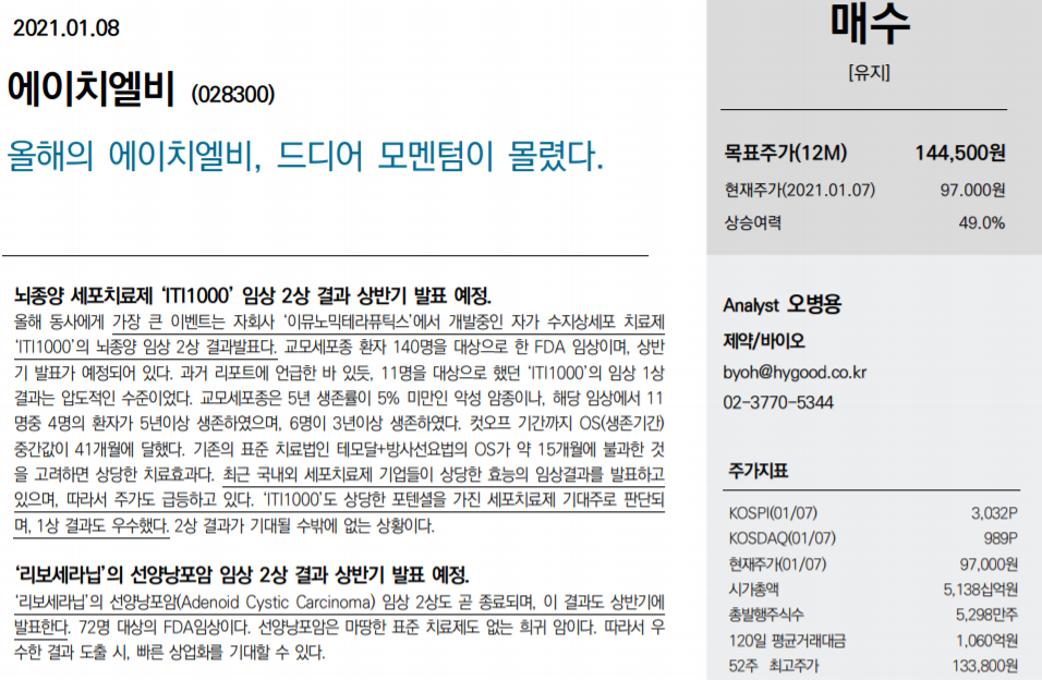 에이치엘비제약향남공장 이미지