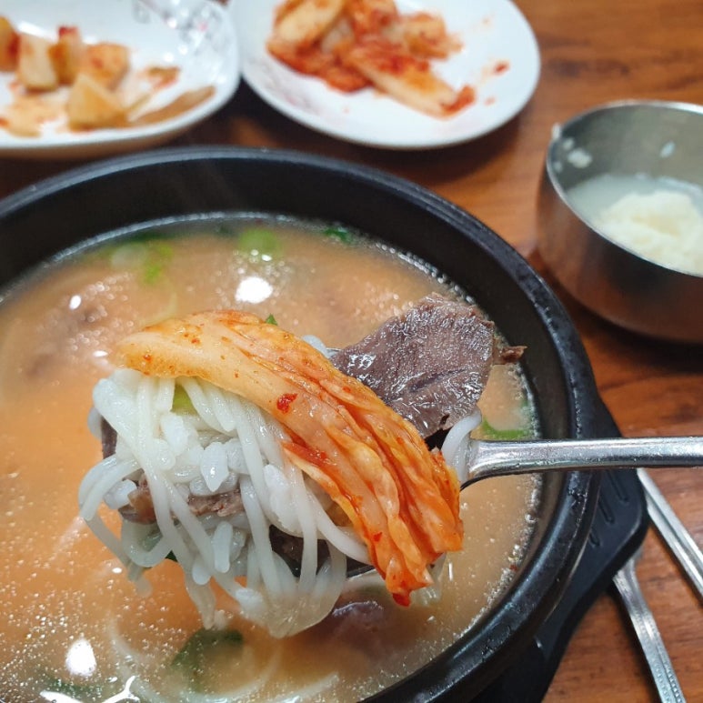 가마솥 한우 소머리 곰탕 이미지