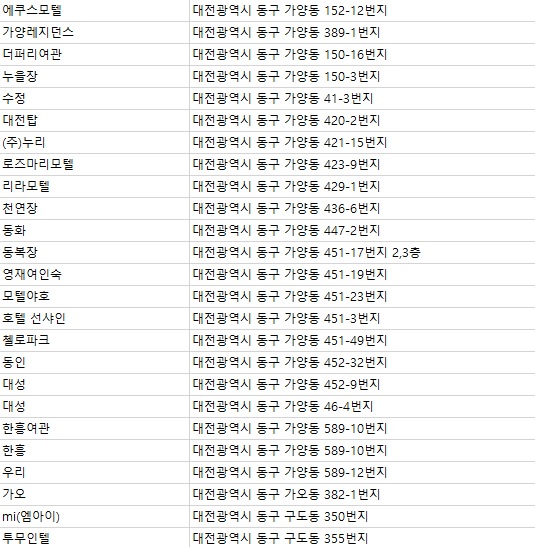 모텔파인파크 이미지